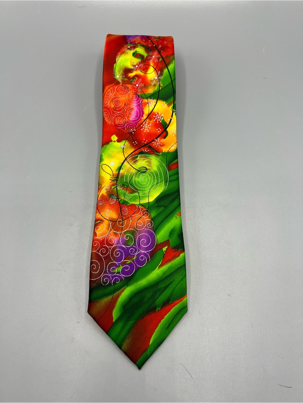 J. Garcia Men’s Silk Abstract Collection 76 Collectors Edition Tie